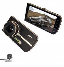 VAIZDO REGISTRATORIUS SU DVIEMIS KAMEROMIS FULL HD DVR 