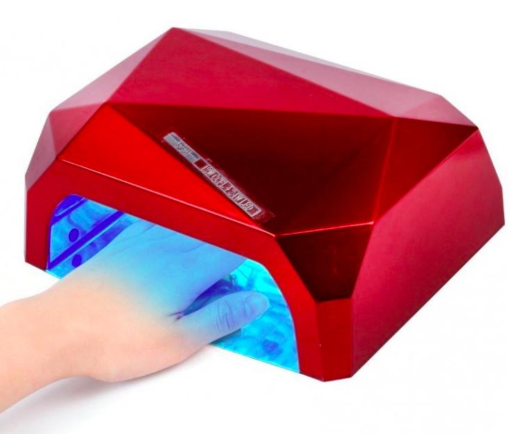 UV-LED 36W (CCFL+LED) NAGŲ LAKAVIMO LEMPA DIAMOND 