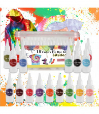 Piešimo ant drabužių rinkinys "Tie Dye"