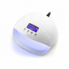 PROFESIONALI 50W DUAL LED HIBRIDINĖ NAGŲ LEMPA SU SENSORINIU VALDYMU IR LCD EKRANU